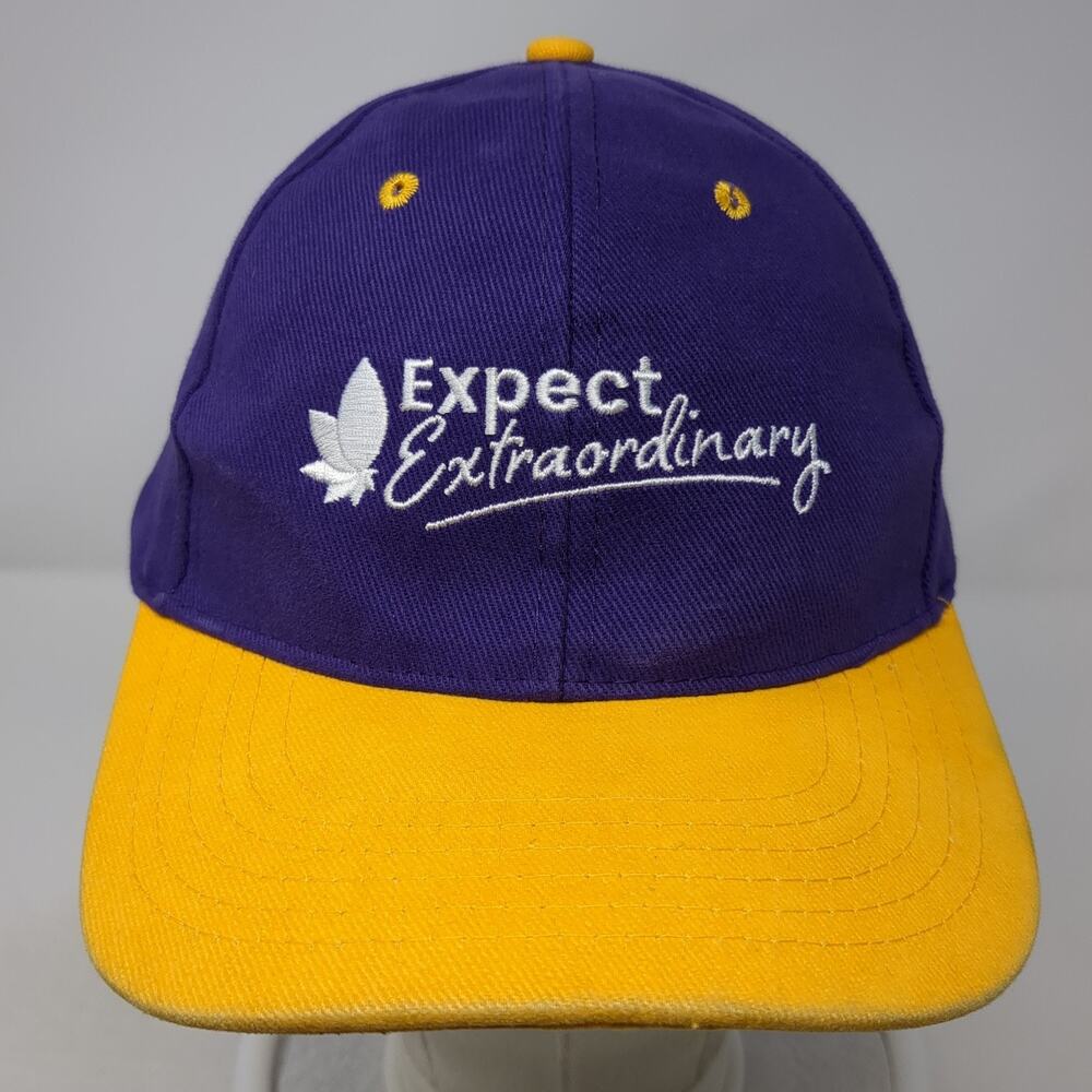 Expect Extraordinary Strapback Baseball Cap Multi… - image 2